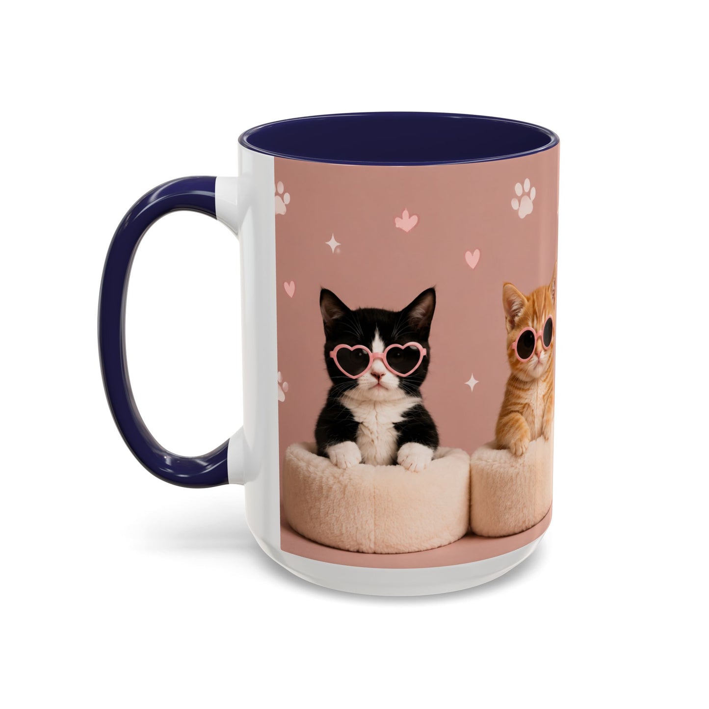 Cute Cat Lovers Coffee Mug - 11 & 15oz - Perfect Gift for Pet Owners