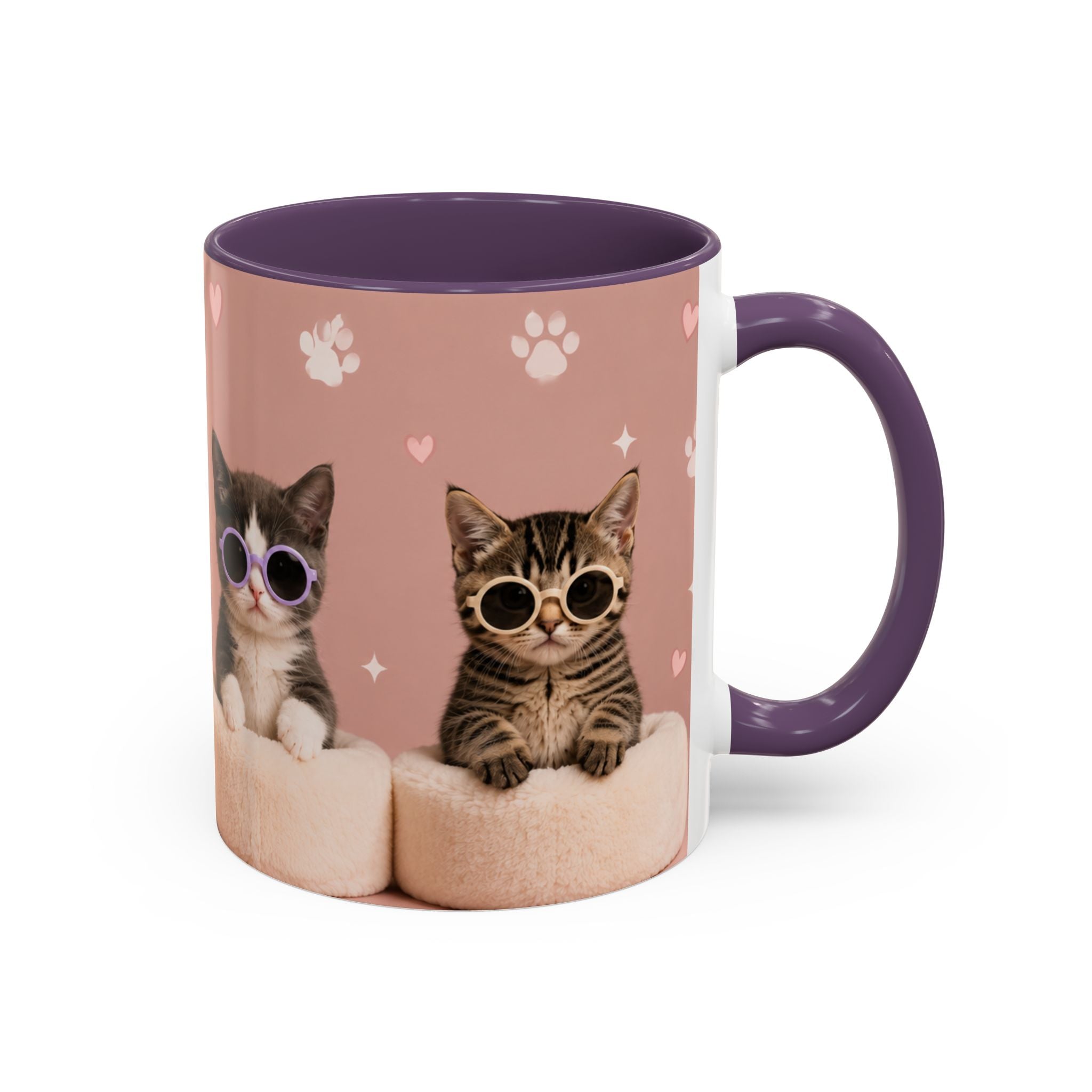 Cute Cat Lovers Coffee Mug - 11 & 15oz - Perfect Gift for Pet Owners
