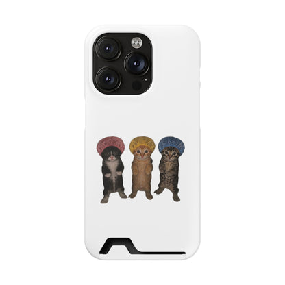 Cute Kittens with Hats Phone Case