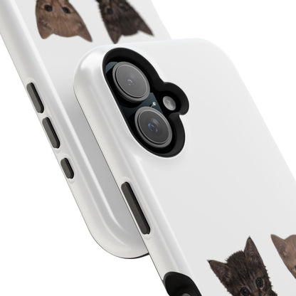 Cute Kittens Magnetic Impact-Resistant Phone Case