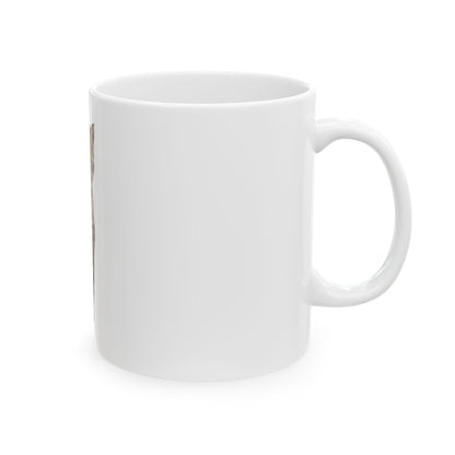 Cute Standing Kitten Ceramic Mug  (11oz/15oz)