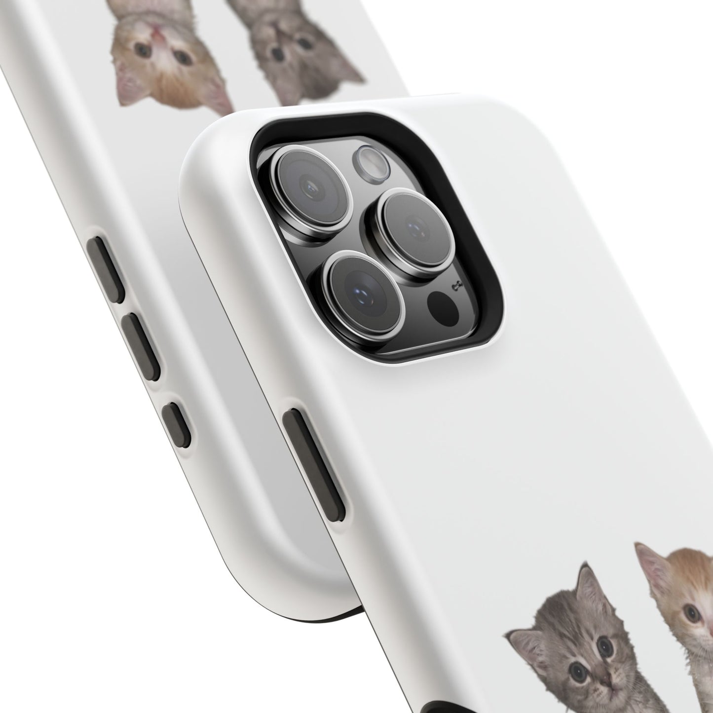 Duo Cute Kitten  Magnetic Impact-Resistant Phone Case