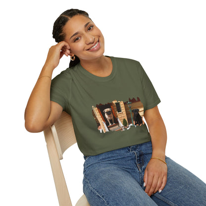 Biscuit & Nugget T‑Shirt — Cute Pet Photo Tee for Dog Lovers
