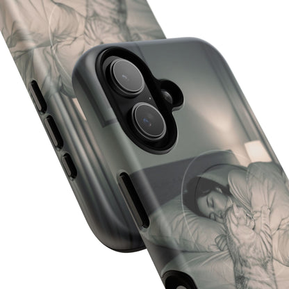Phone Case ‘Trust Everything You See’ Surreal Sleep Graphic Tough Magnetic Case