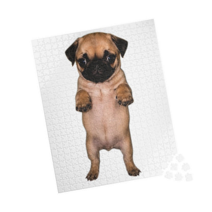 Cute Standing Pug Puppy Jigsaw Puzzle