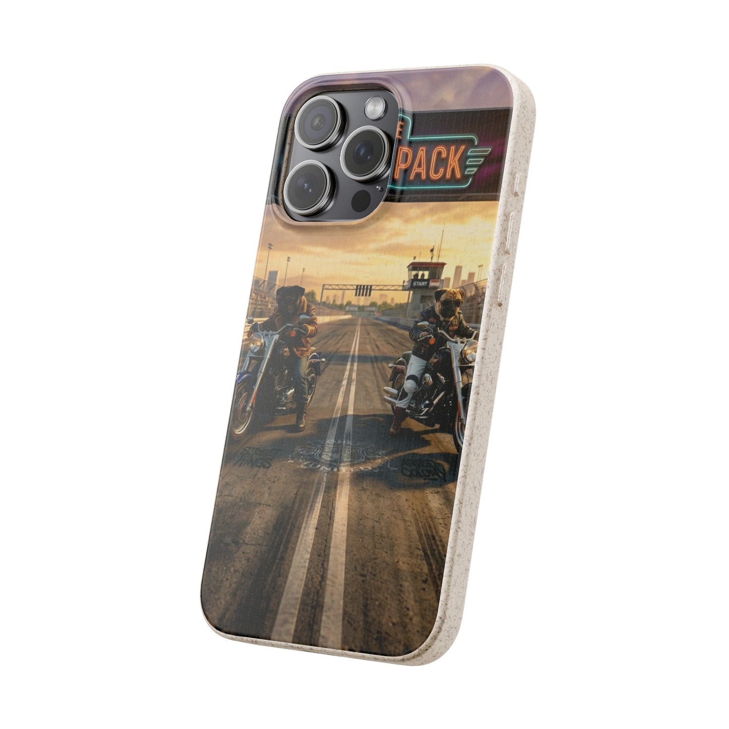 Motorcycle Road Trip Biodegradable Phone Case