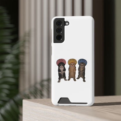 Cute Kittens with Hats Phone Case