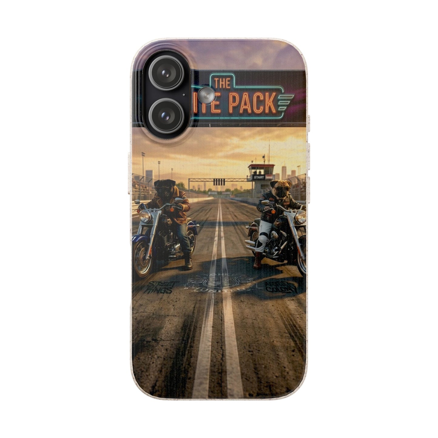 Motorcycle Road Trip Biodegradable Phone Case