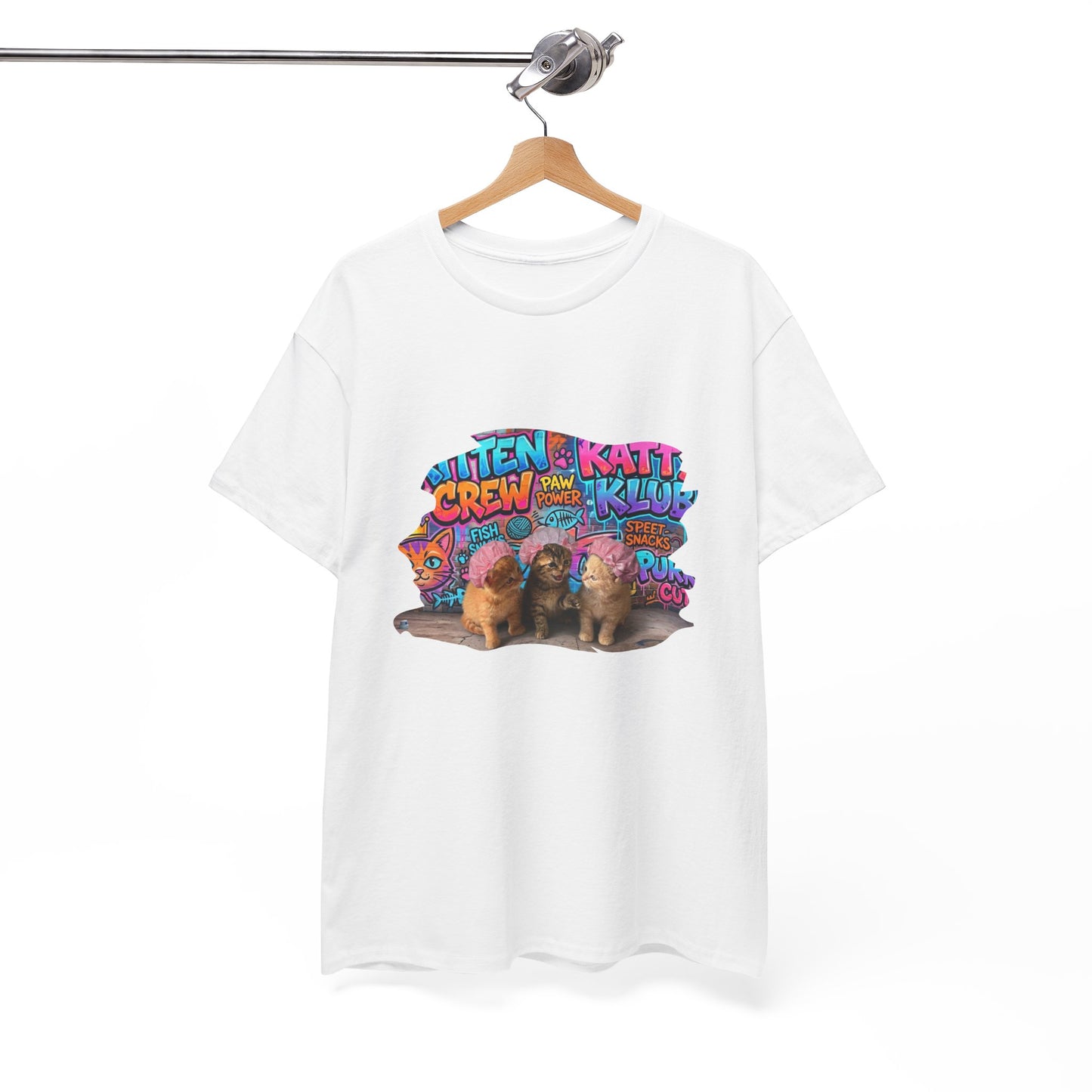 Kitten Crew Graphic Tee — Cute Kittens Cat Lover Shirt