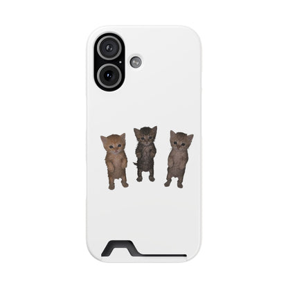 Cute Trio Kittens Phone Case