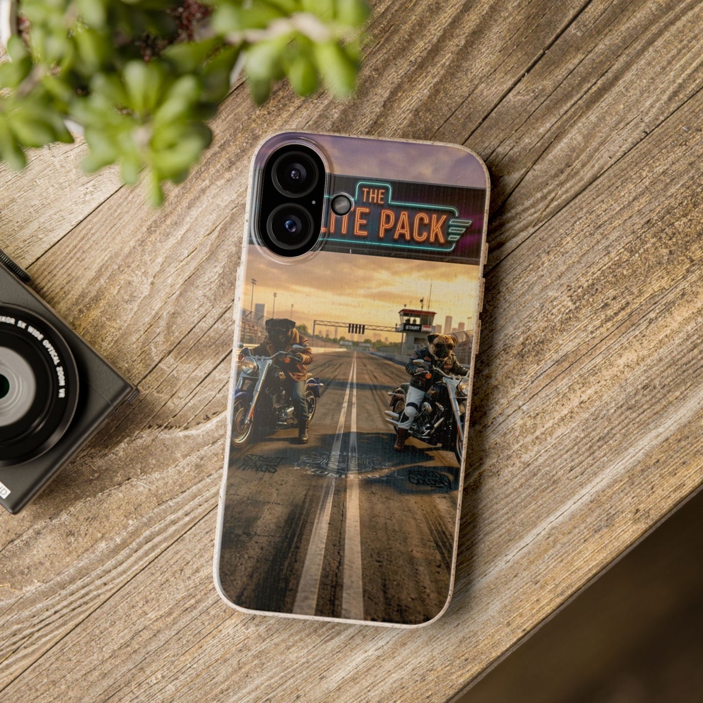 Motorcycle Road Trip Biodegradable Phone Case