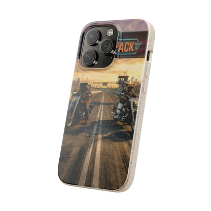 Motorcycle Road Trip Biodegradable Phone Case