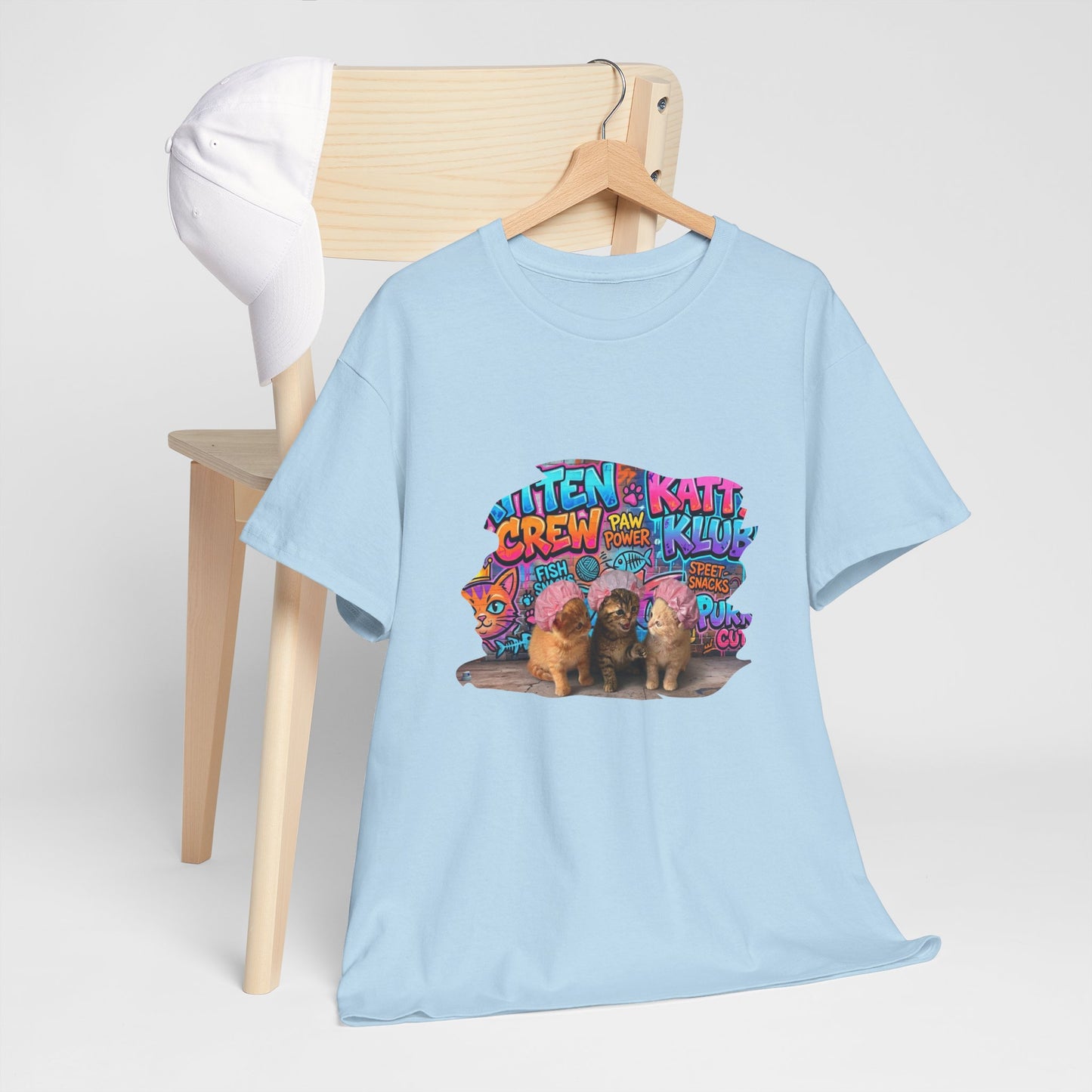 Kitten Crew Graphic Tee — Cute Kittens Cat Lover Shirt
