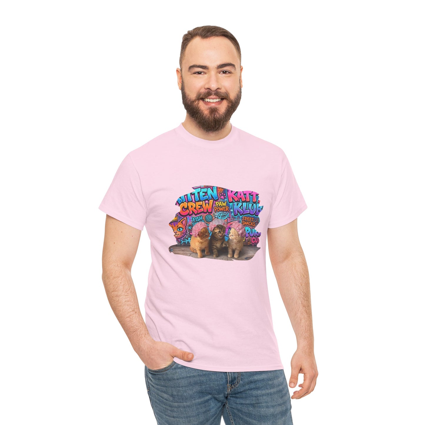 Kitten Crew Graphic Tee — Cute Kittens Cat Lover Shirt