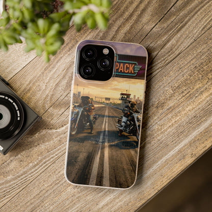 Motorcycle Road Trip Biodegradable Phone Case