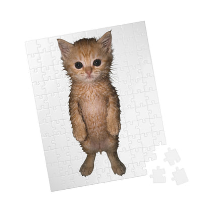 Cute Standing Kitten Puzzle — Cute Cat Jigsaw for Adults & Kids