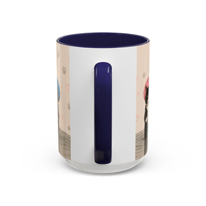 Cute Kittens in Shower Caps Accent Coffee Mug – 11/15oz