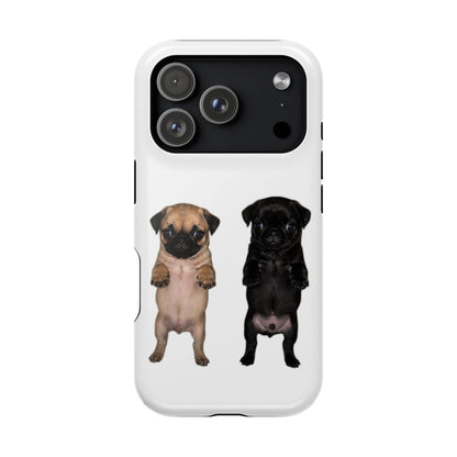 Pug Duo Magnetic Impact-Resistant Phone Case