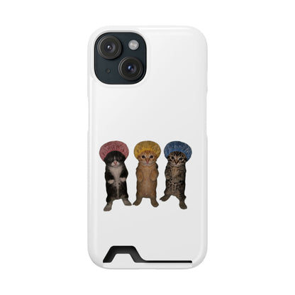 Cute Kittens with Hats Phone Case