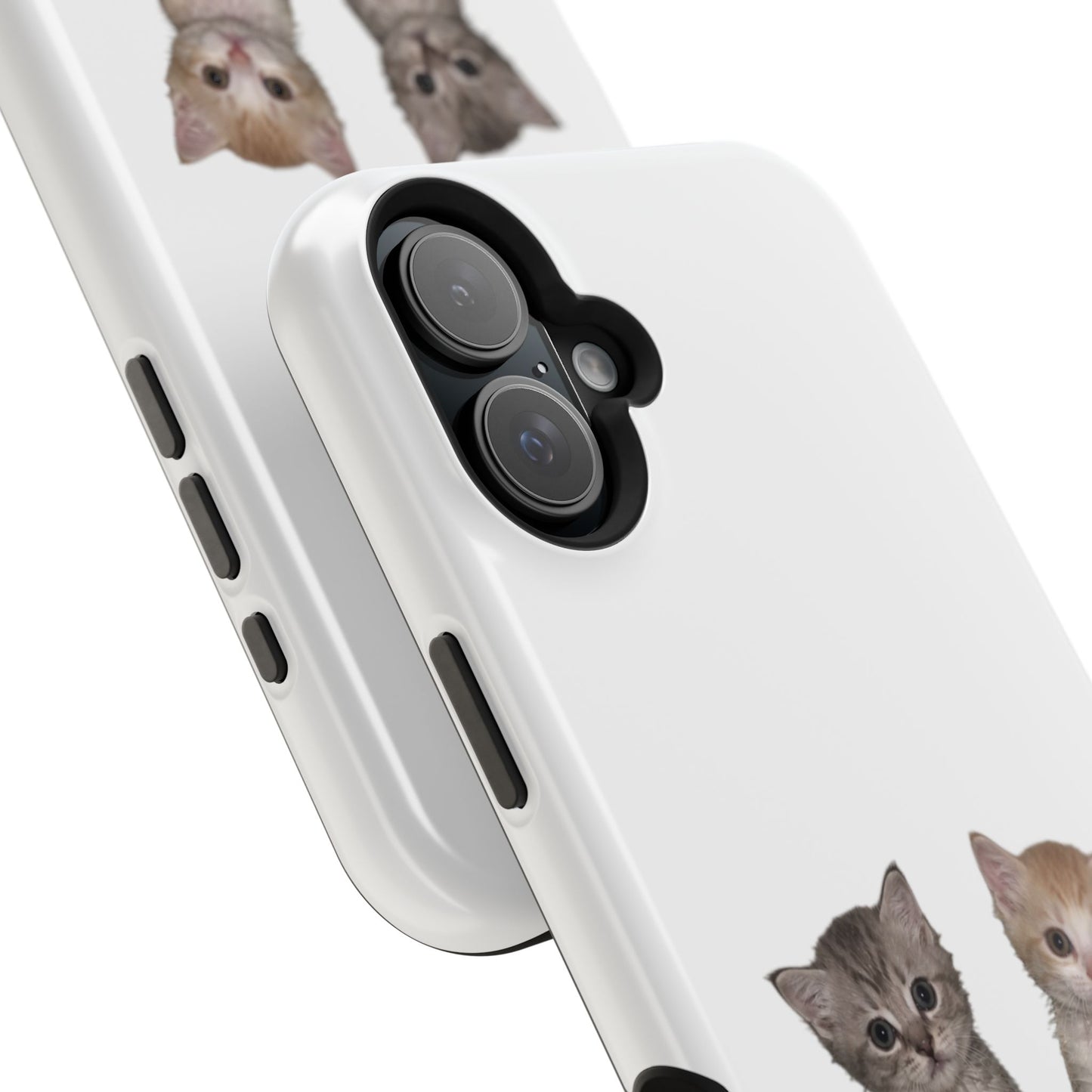 Duo Cute Kitten  Magnetic Impact-Resistant Phone Case