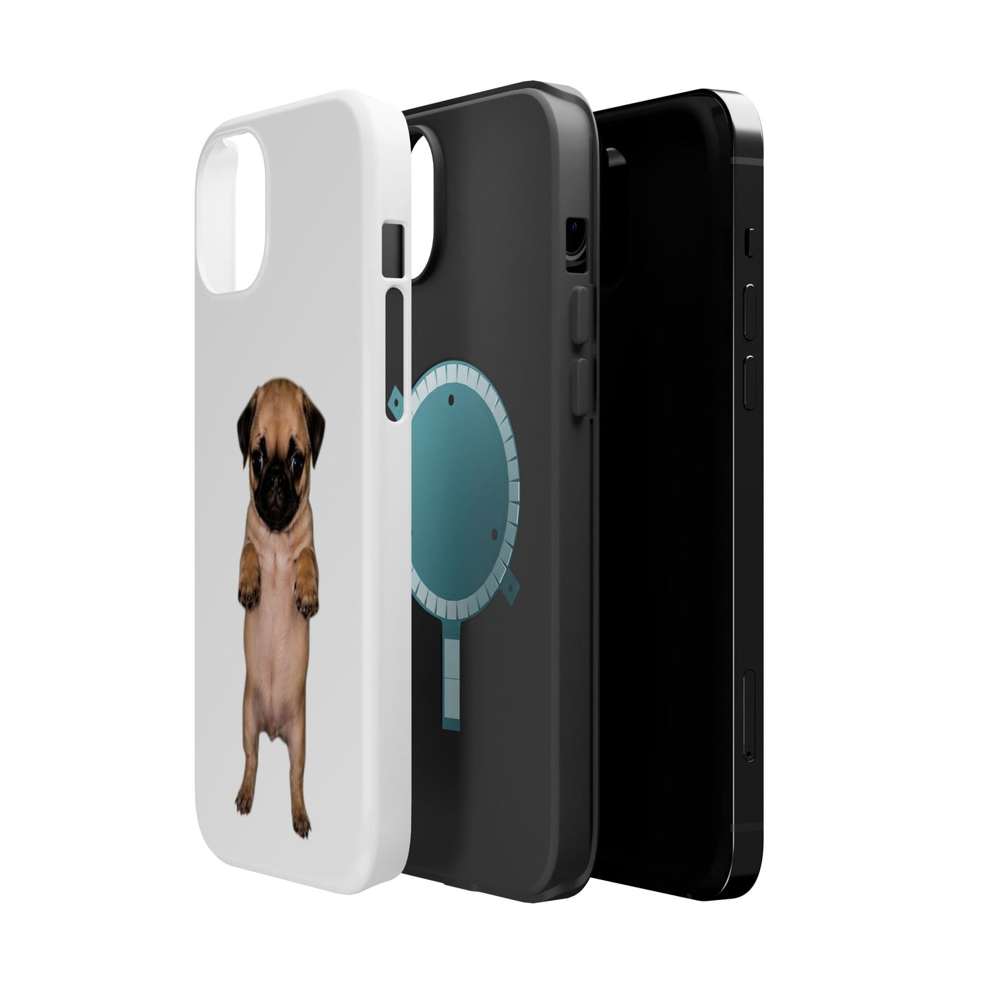 Pug Puppy Magnetic Impact-Resistant Phone Case