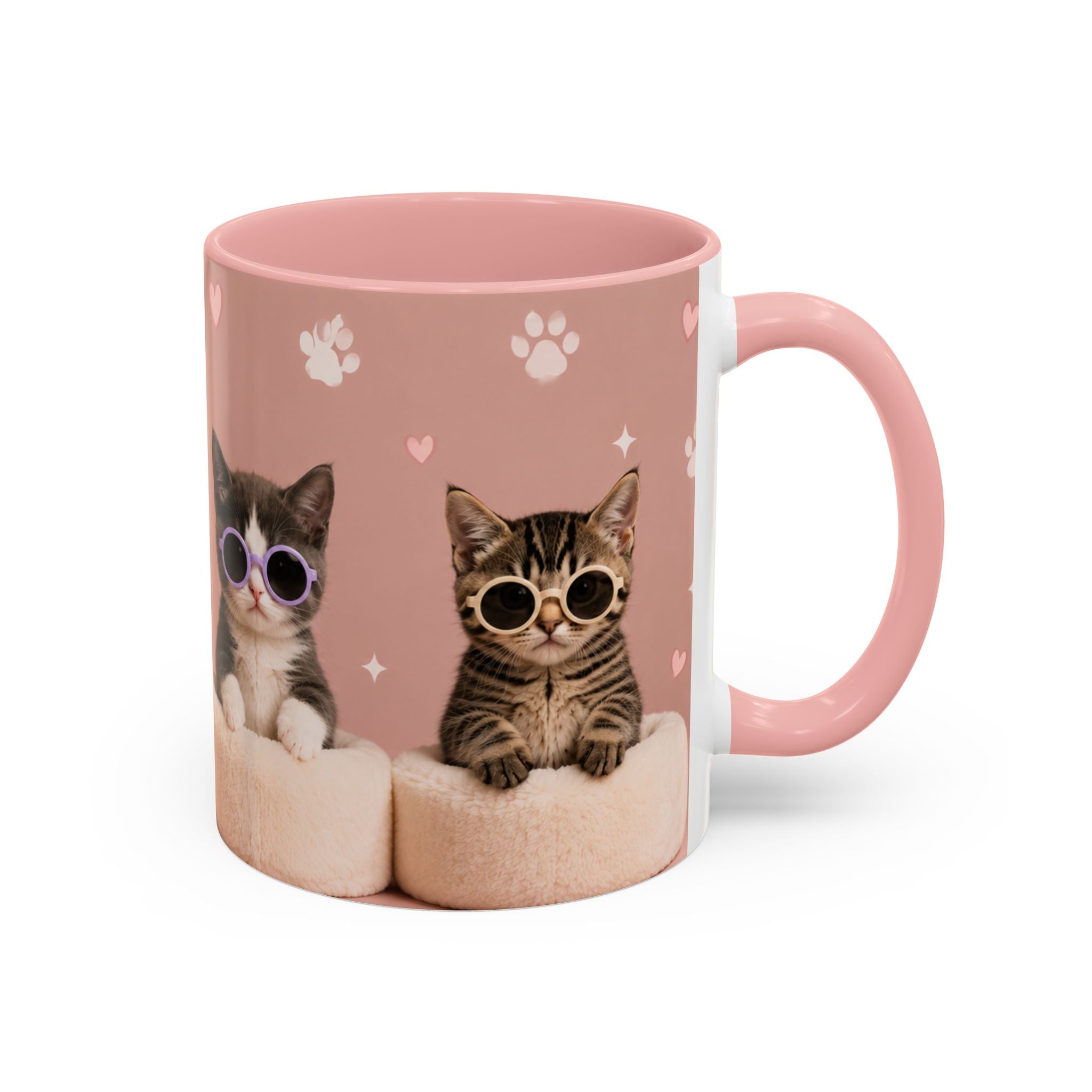 Cute Cat Lovers Coffee Mug - 11 & 15oz - Perfect Gift for Pet Owners