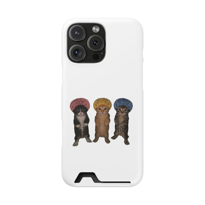 Cute Kittens with Hats Phone Case