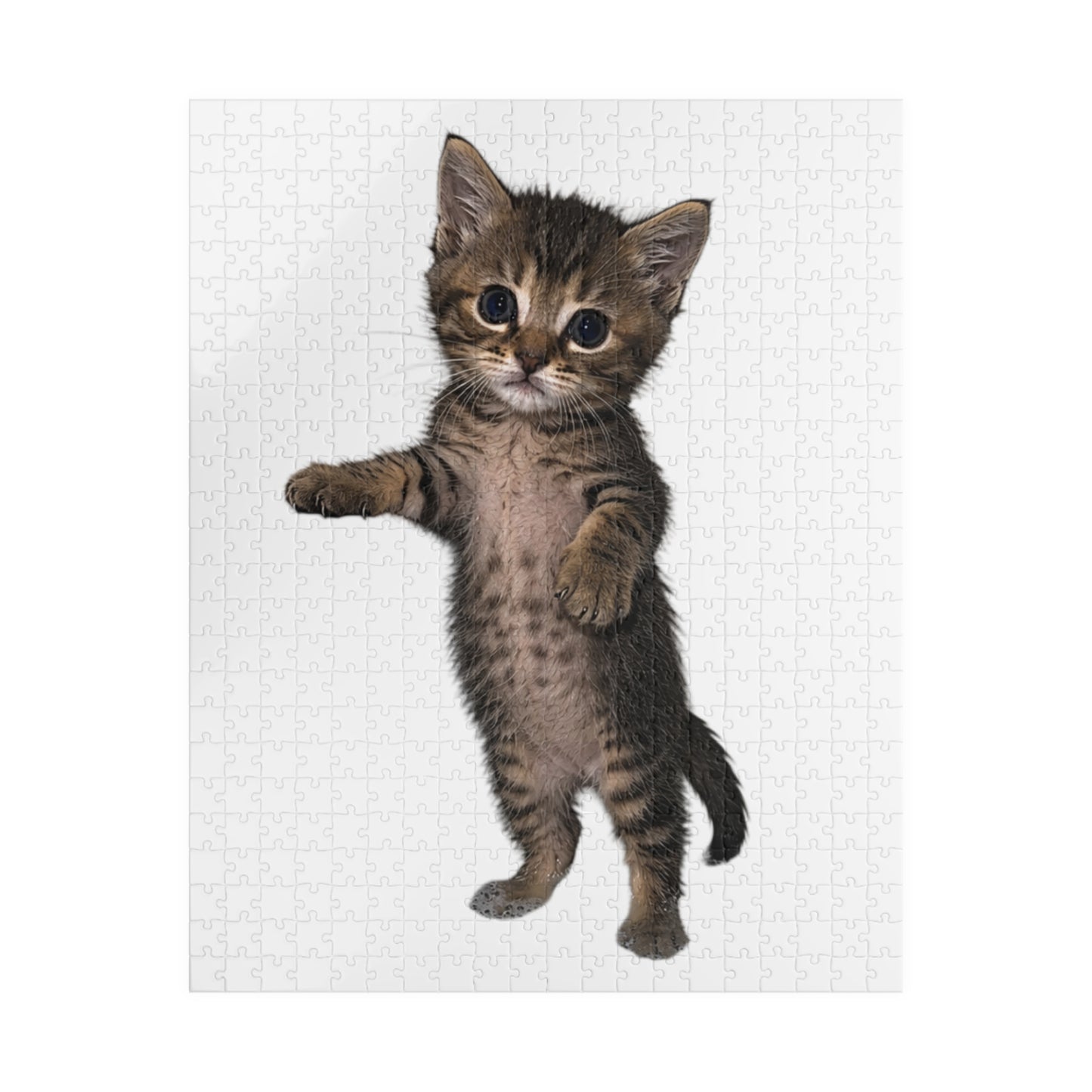 Cute Standing Kitten Puzzle