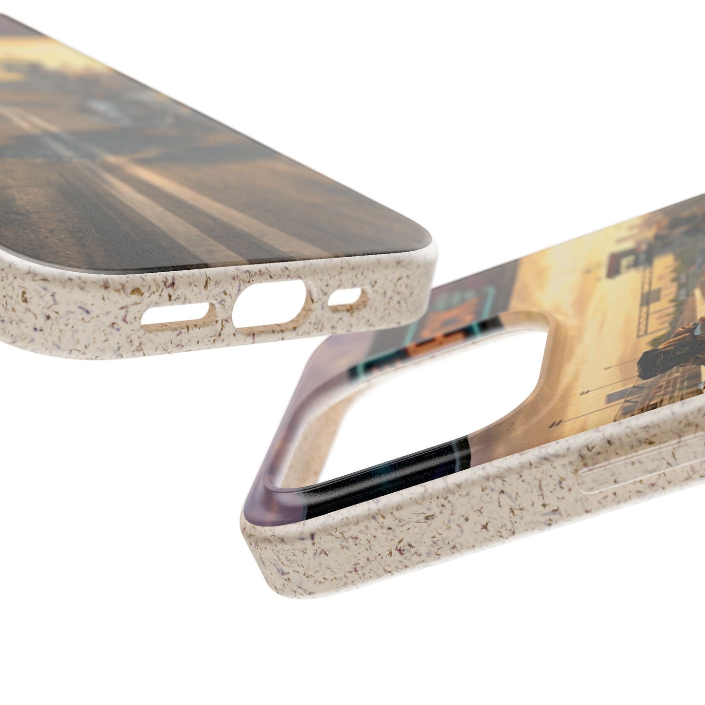 Motorcycle Road Trip Biodegradable Phone Case