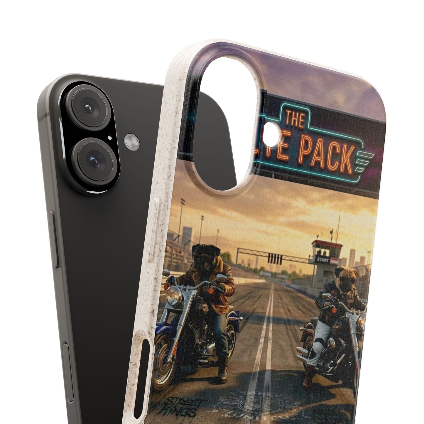 Motorcycle Road Trip Biodegradable Phone Case