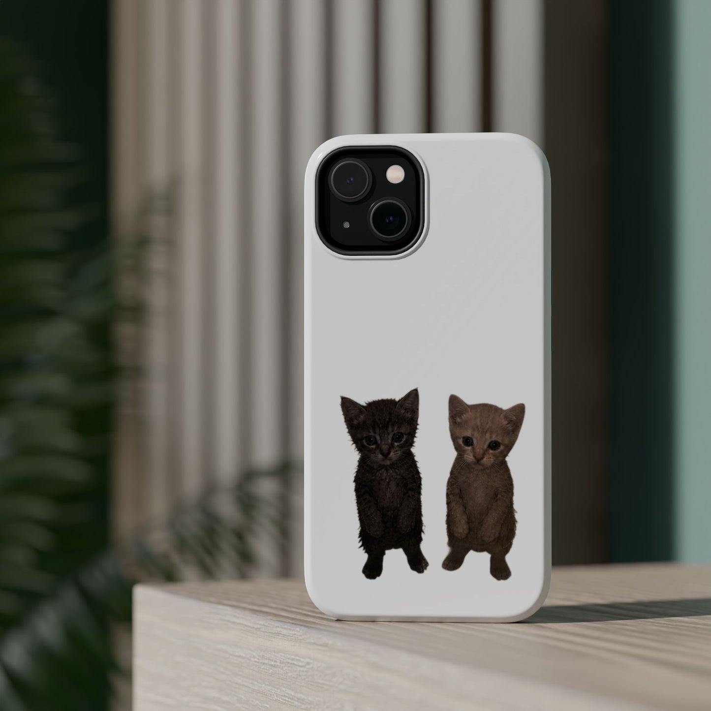Cute Kittens Magnetic Impact-Resistant Phone Case