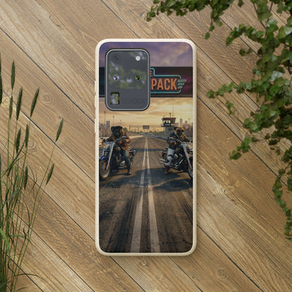 Motorcycle Road Trip Biodegradable Phone Case