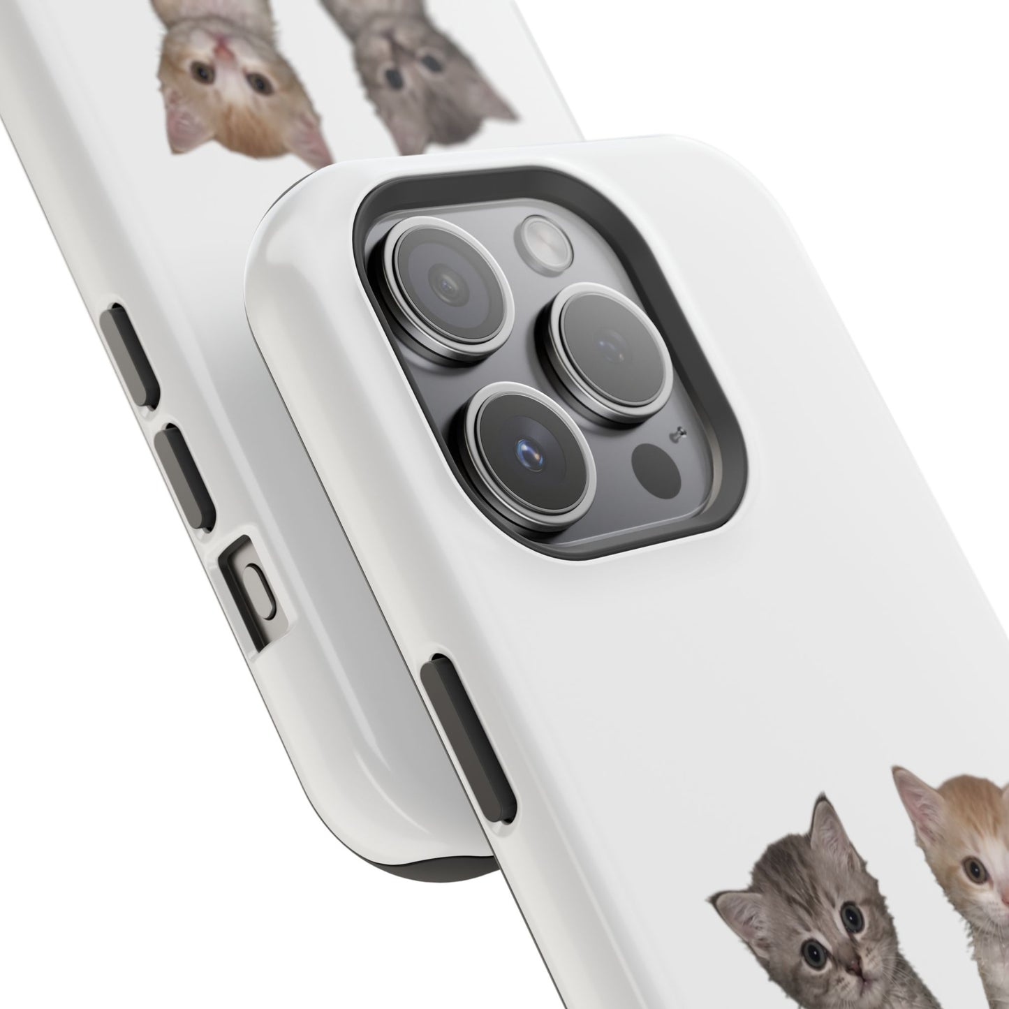Duo Cute Kitten  Magnetic Impact-Resistant Phone Case