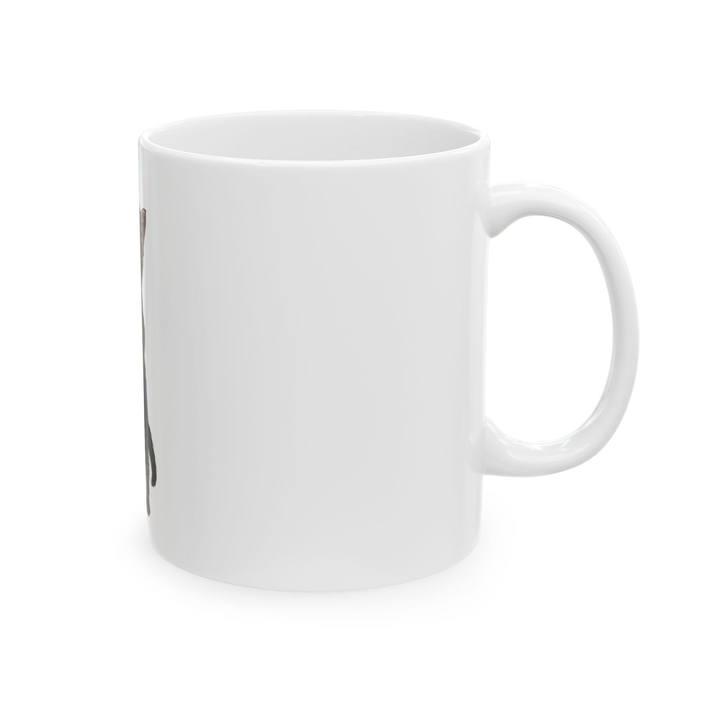 Cute Standing Kitten Ceramic Mug  (11oz & 15oz)
