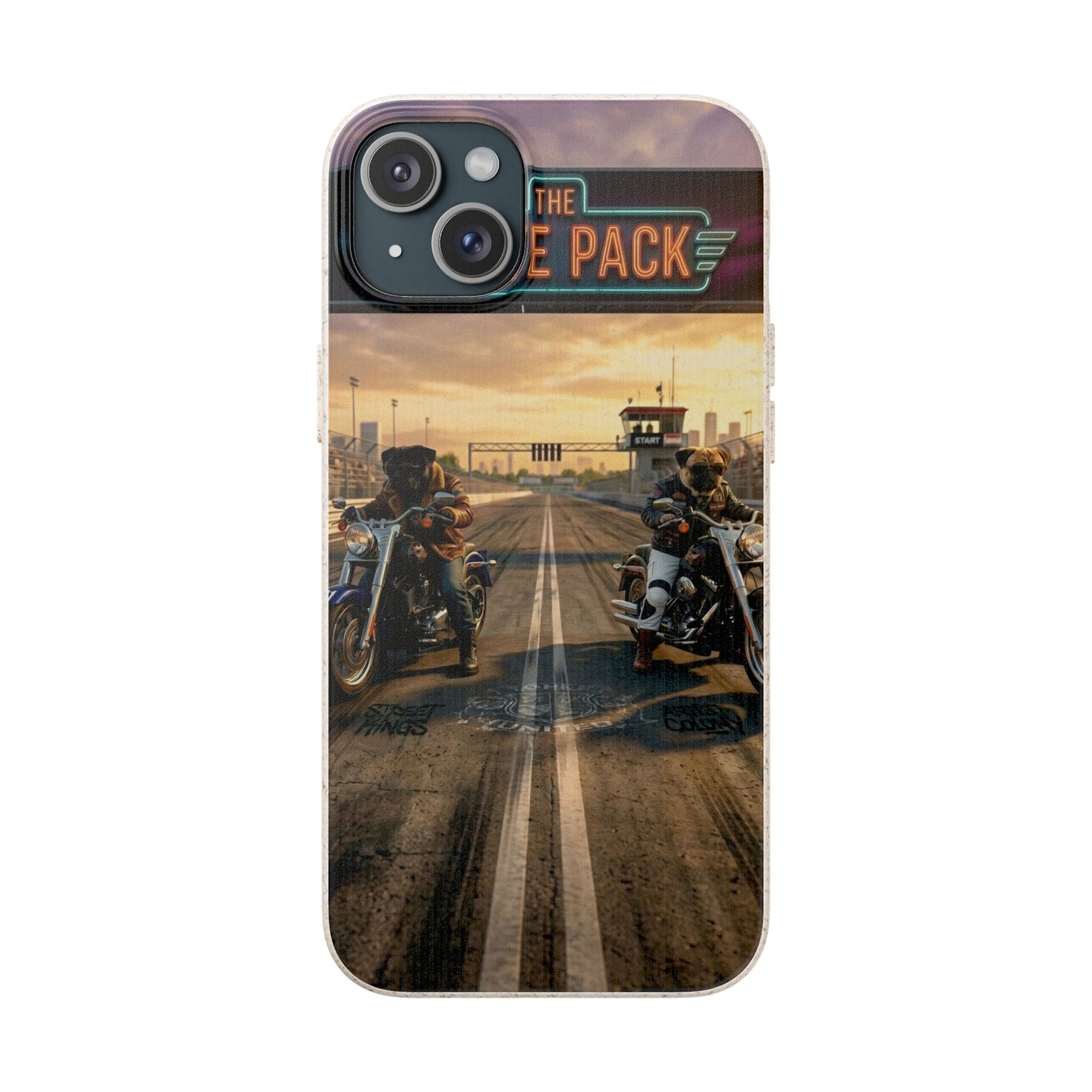 Motorcycle Road Trip Biodegradable Phone Case