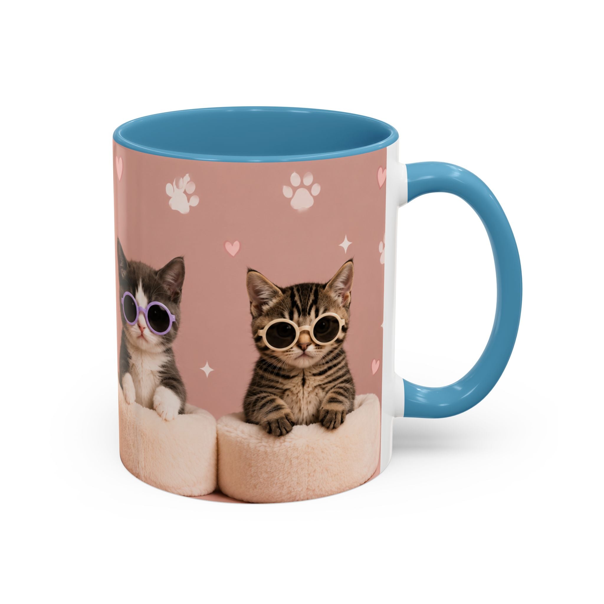 Cute Cat Lovers Coffee Mug - 11 & 15oz - Perfect Gift for Pet Owners