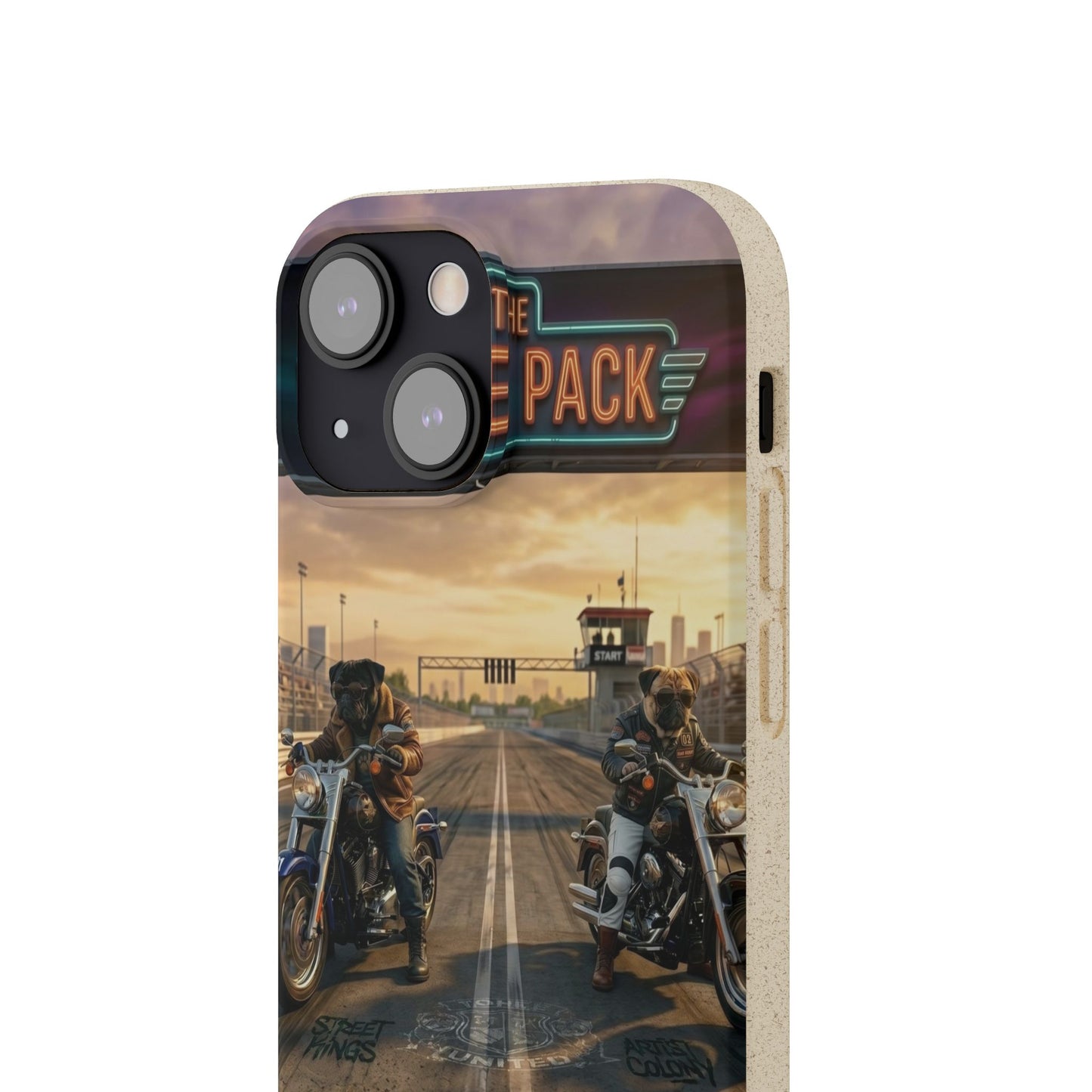 Motorcycle Road Trip Biodegradable Phone Case