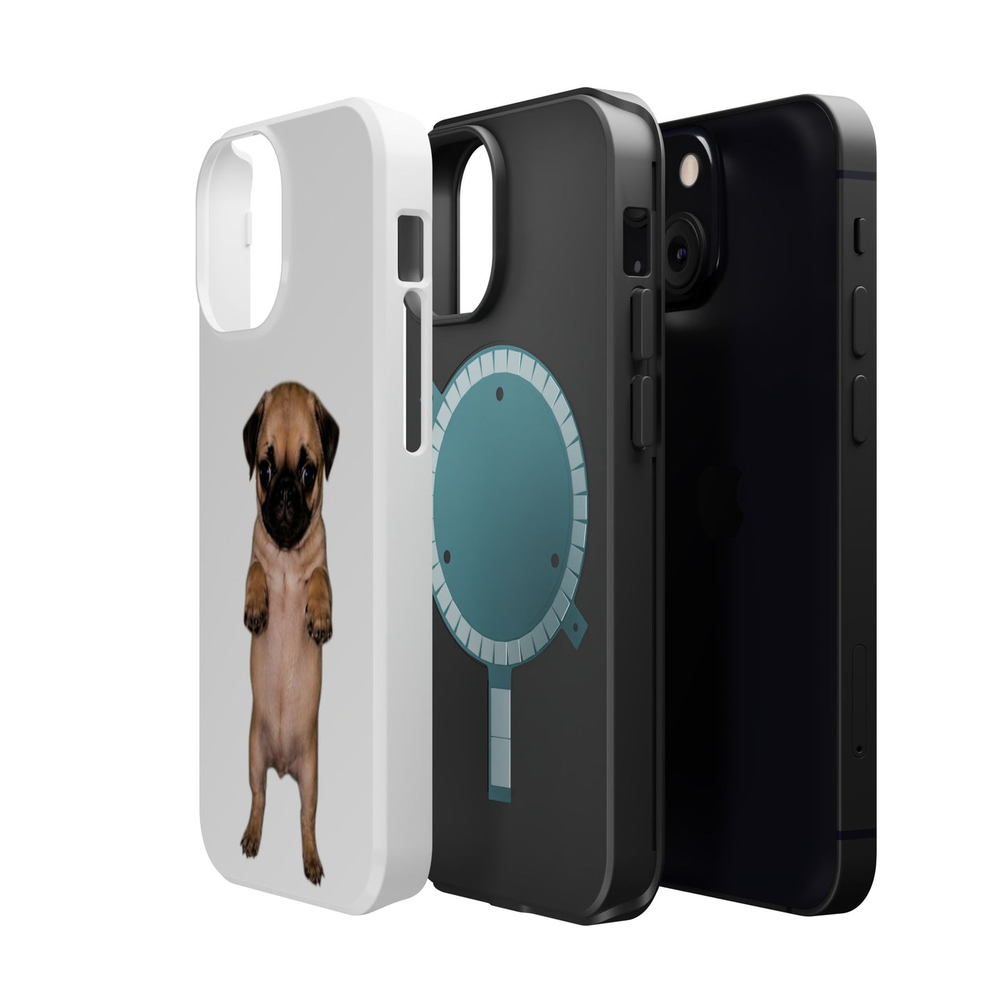 Pug Puppy Magnetic Impact-Resistant Phone Case