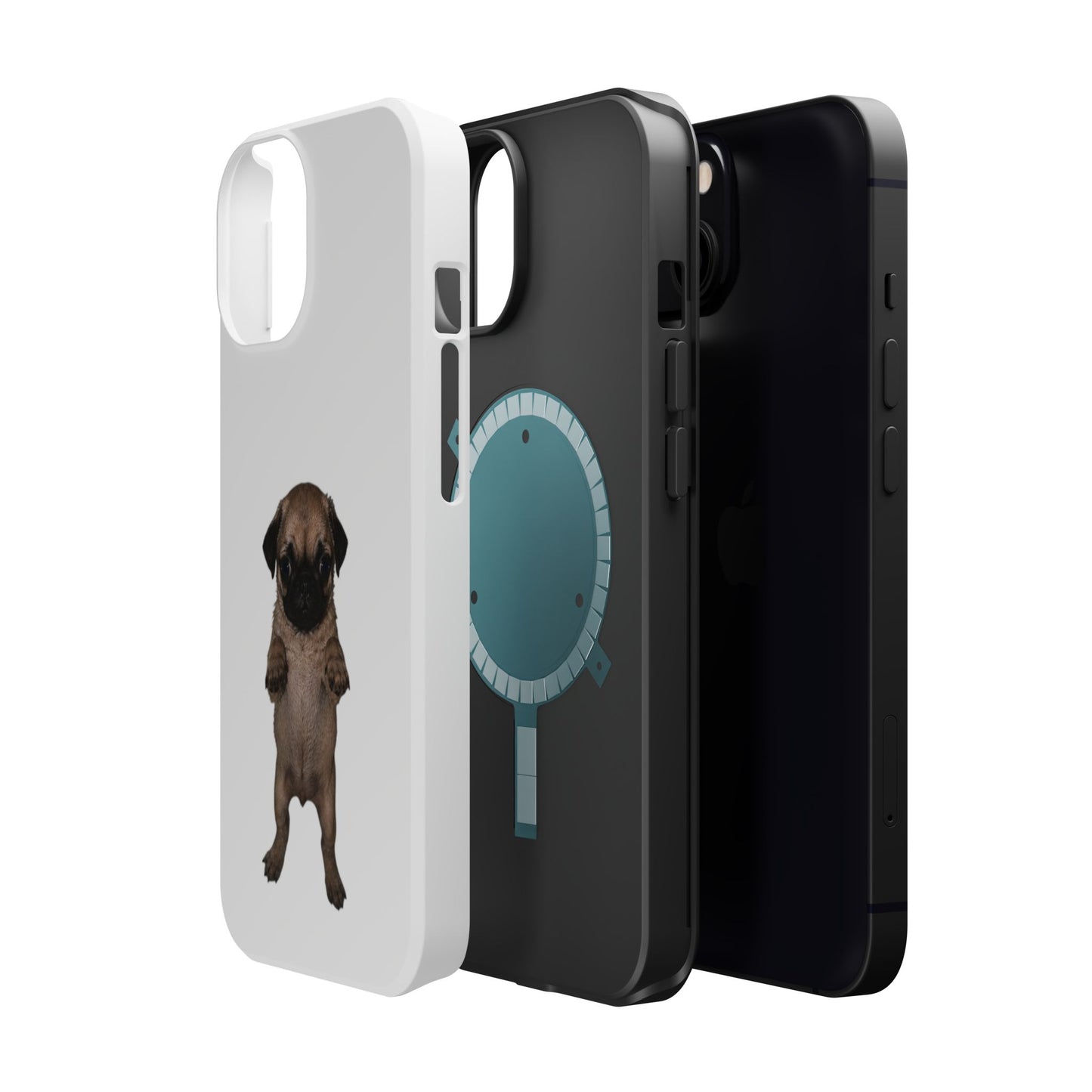 Pug Puppy Magnetic Impact-Resistant Phone Case