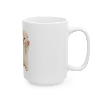 Cute Cat Kitten Pair Ceramic Mug