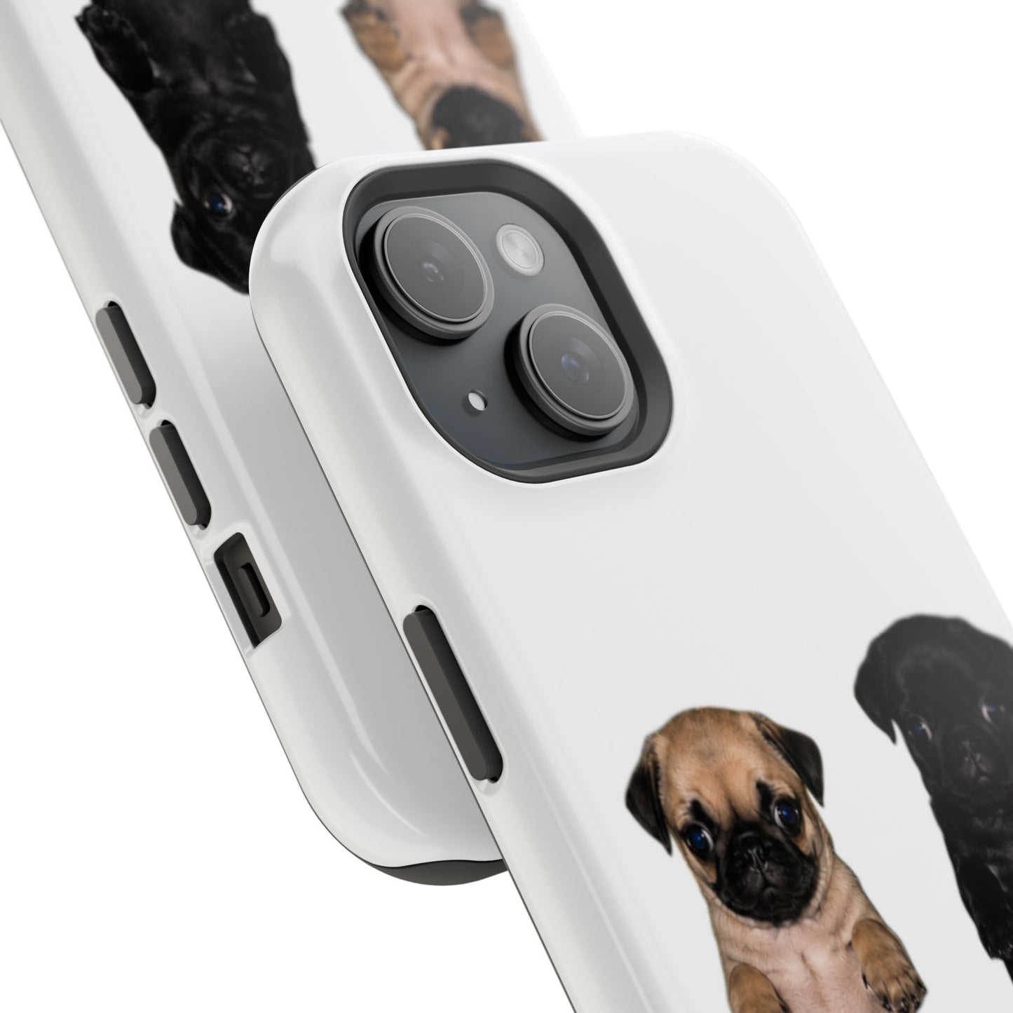 Pug Duo Magnetic Impact-Resistant Phone Case