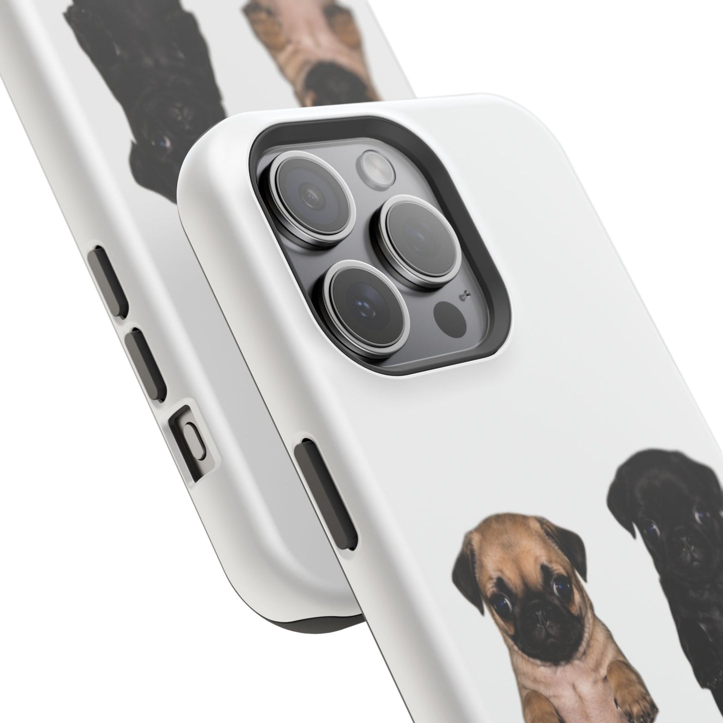 Pug Duo Magnetic Impact-Resistant Phone Case
