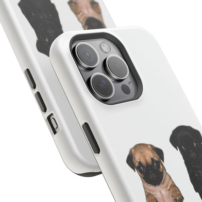 Pug Duo Magnetic Impact-Resistant Phone Case