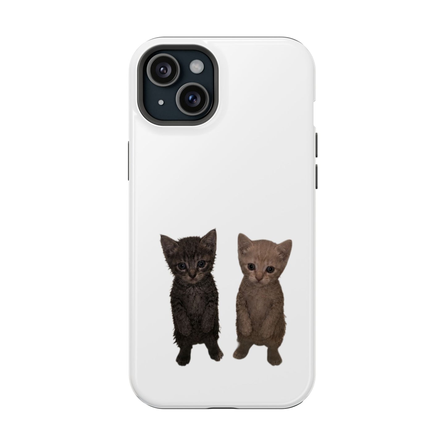 Cute Kittens Magnetic Impact-Resistant Phone Case