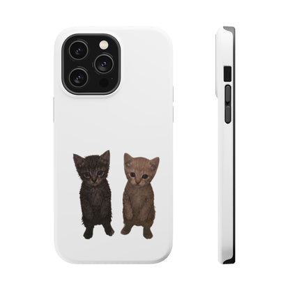 Cute Kittens Magnetic Impact-Resistant Phone Case