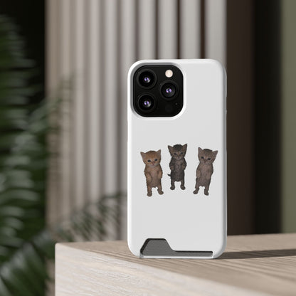 Cute Trio Kittens Phone Case