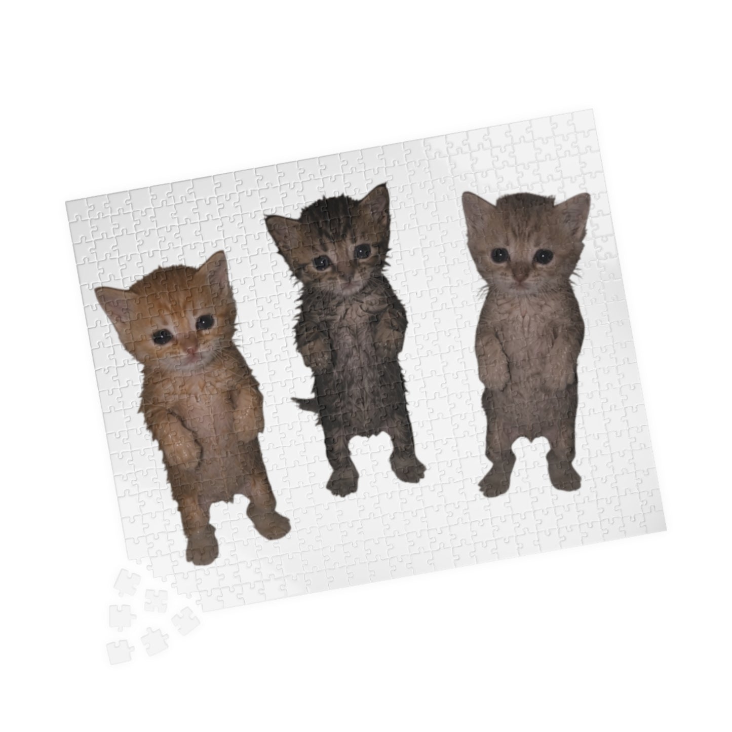Cute Trio  Kittens Jigsaw Puzzle