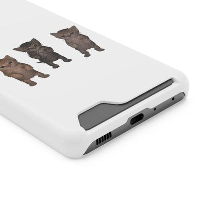 Cute Trio Kittens Phone Case