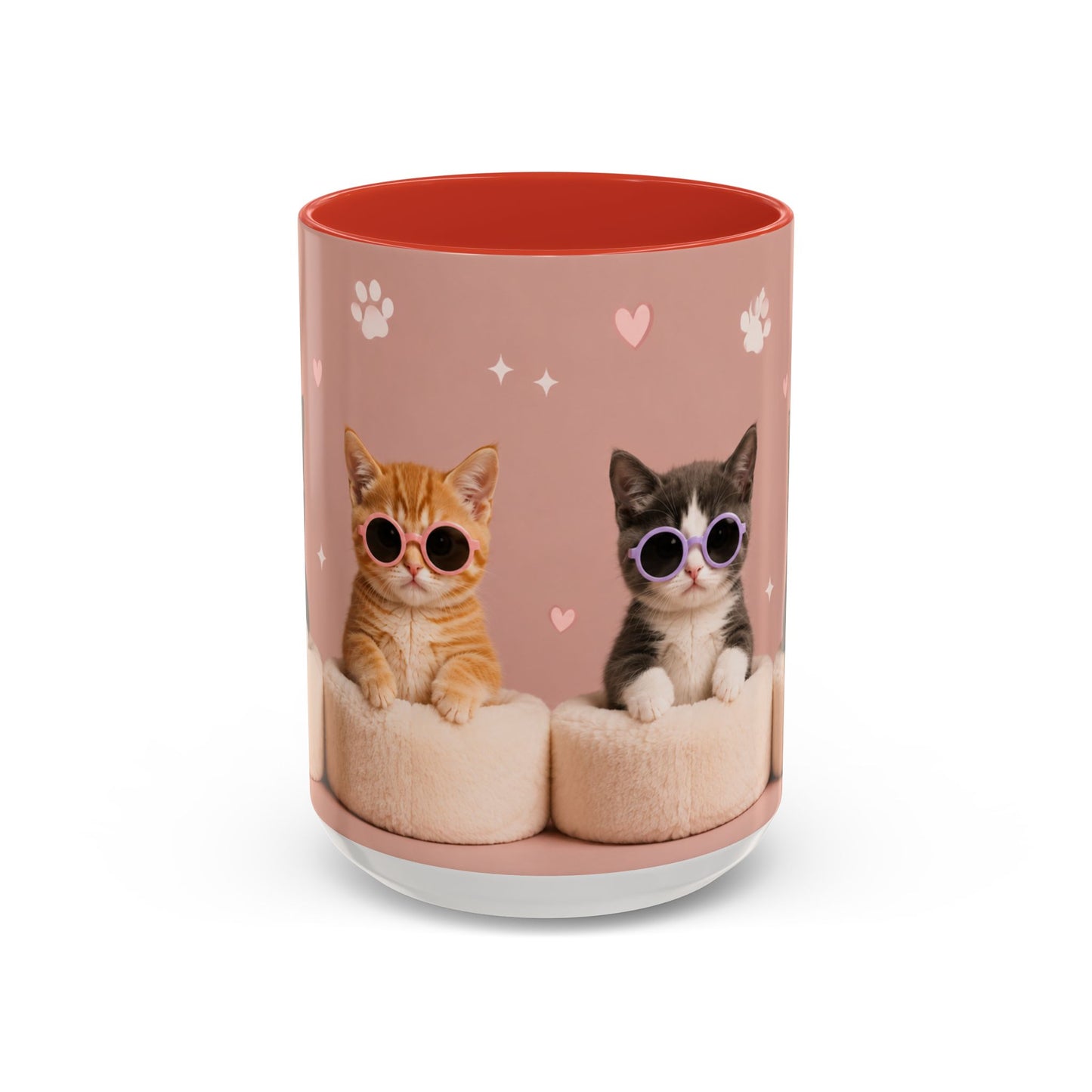 Cute Cat Lovers Coffee Mug - 11 & 15oz - Perfect Gift for Pet Owners