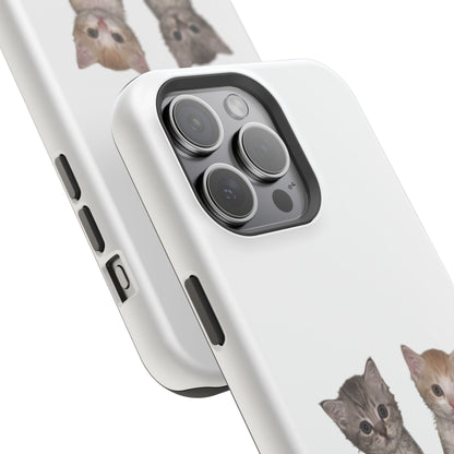 Duo Cute Kitten  Magnetic Impact-Resistant Phone Case